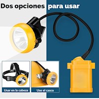 Linterna Led de Cabeza para Mina CAFINI Larga Duración CN-L78000C